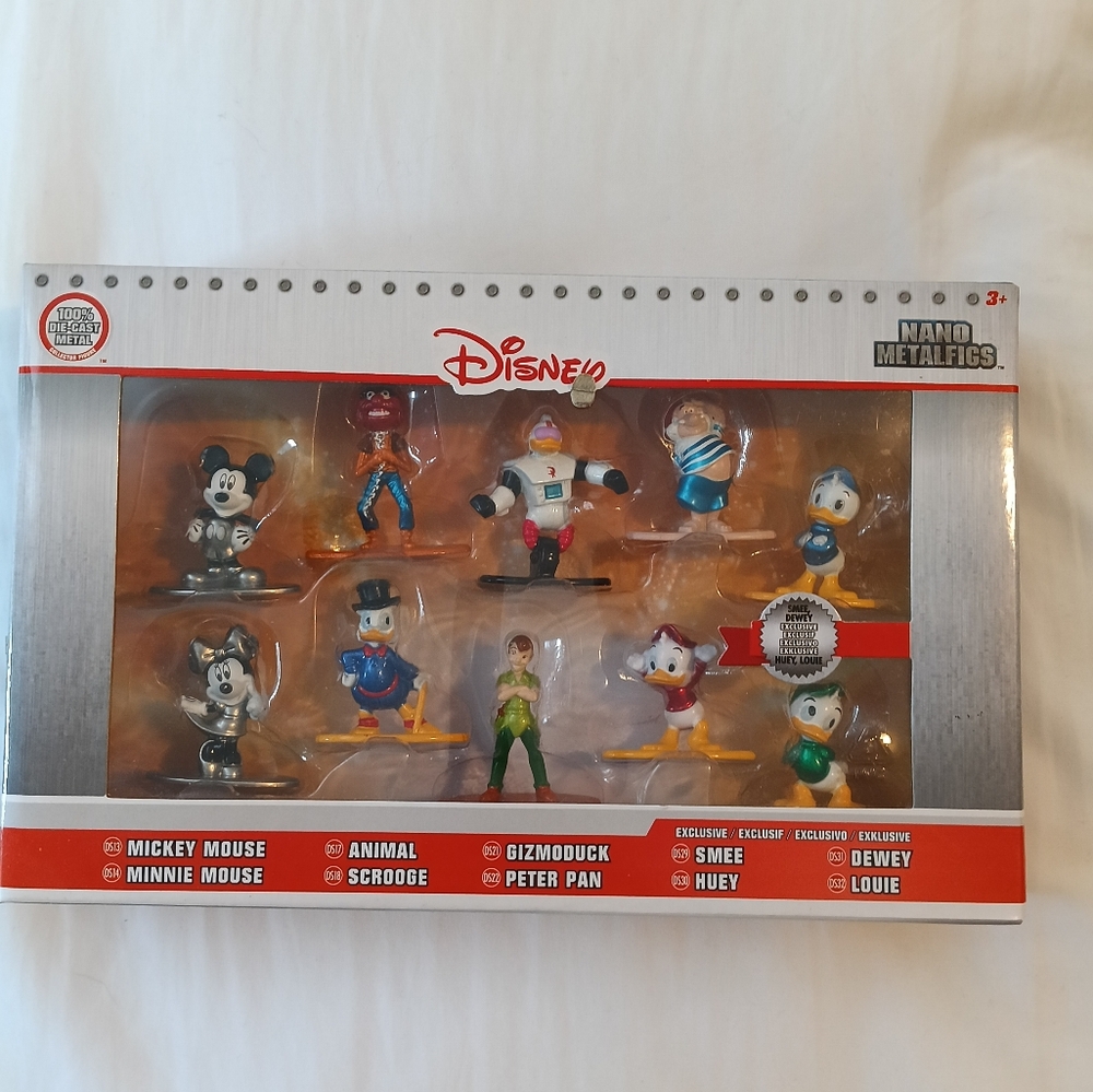 Disney Nano Metalfigs Action Figure Collection - Multicolor
